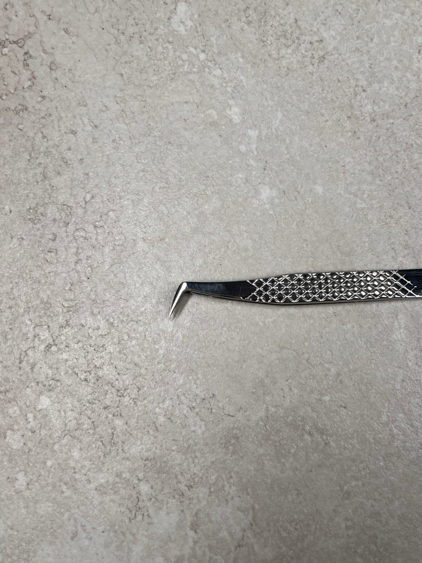 90 Degree Tweezer - Fibre Grip