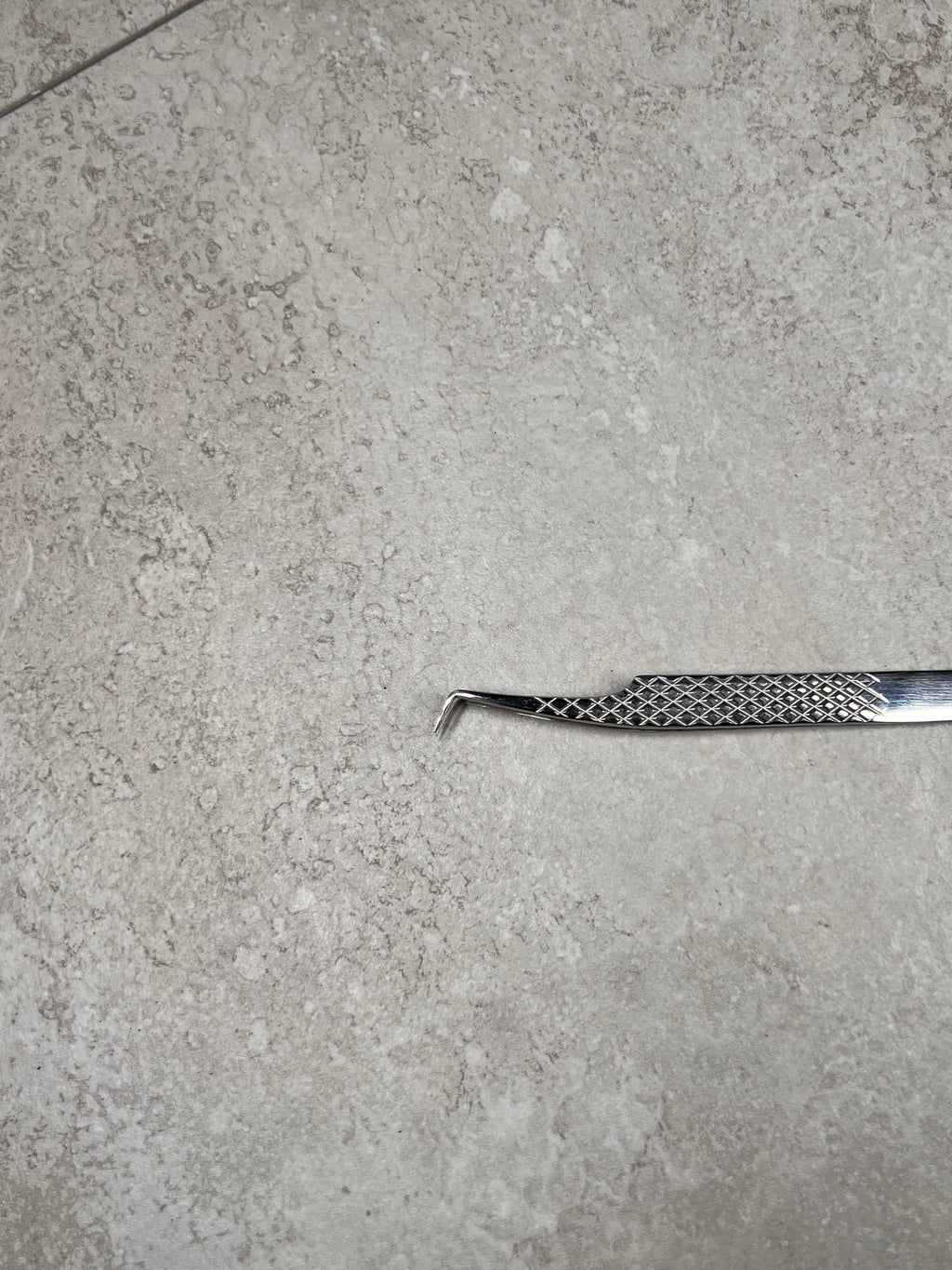 Slim L Tweezer - Fibre Grip