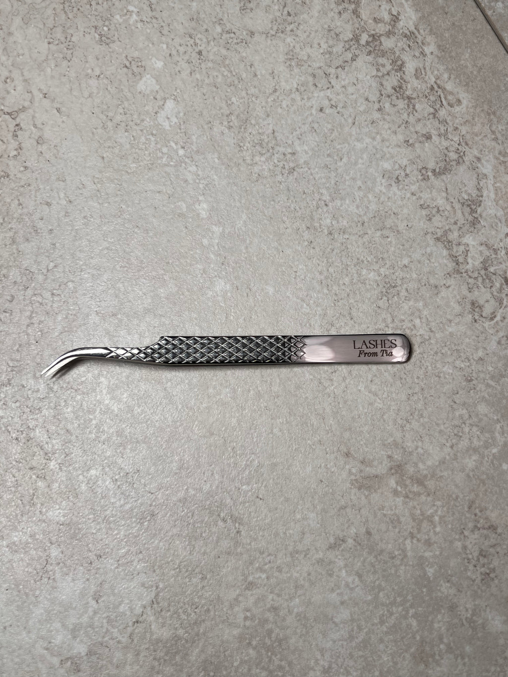 Curved Fanning Tweezers - Non Fibre