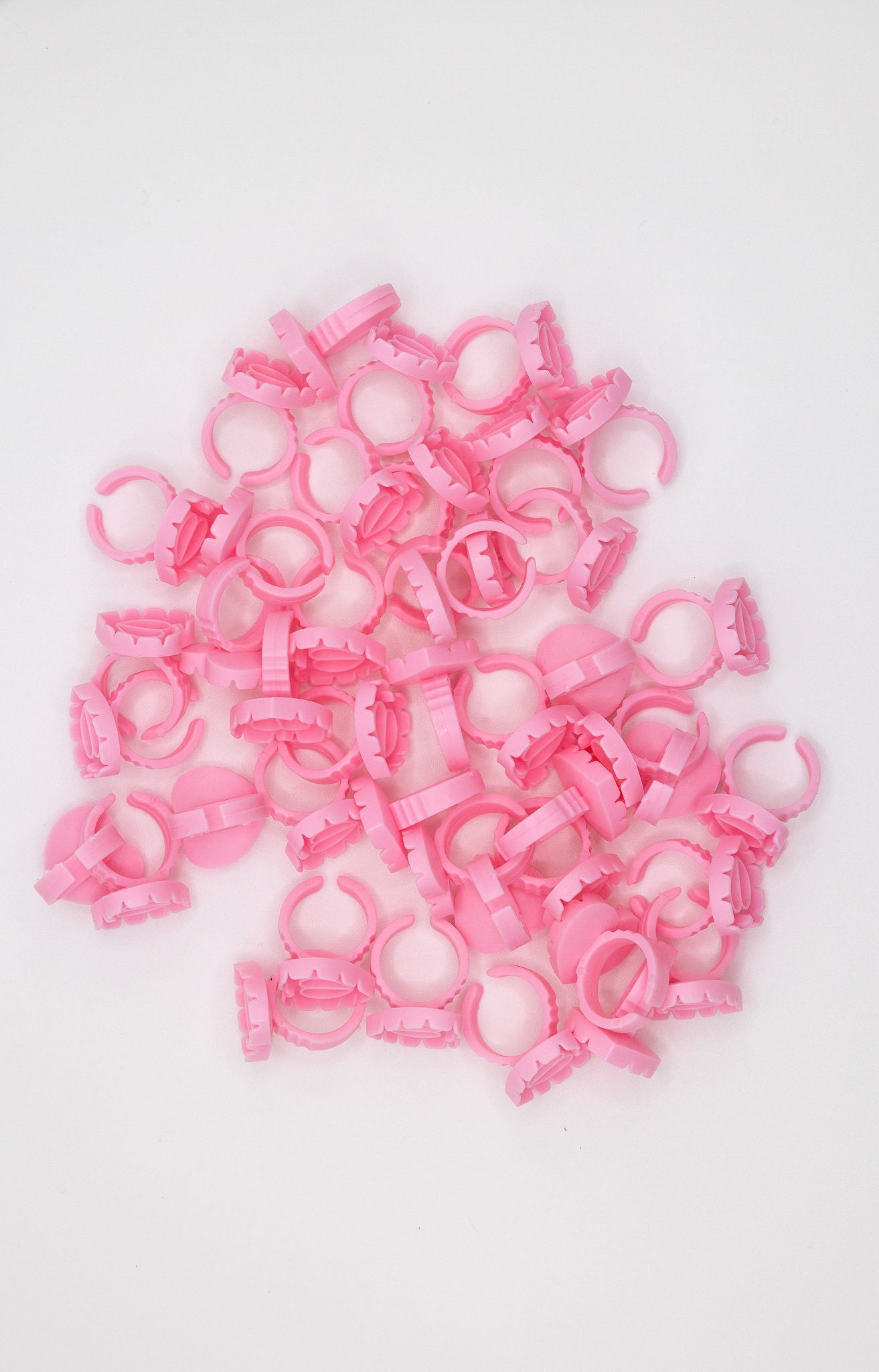 Adhesive Heart Rings