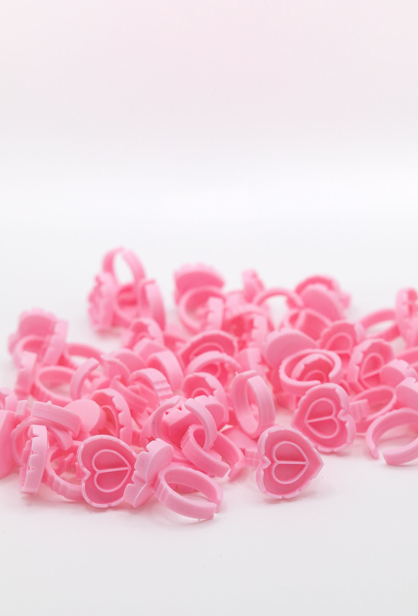 Adhesive Heart Rings