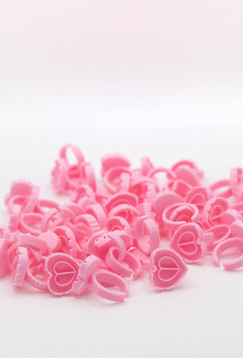 Adhesive Heart Rings